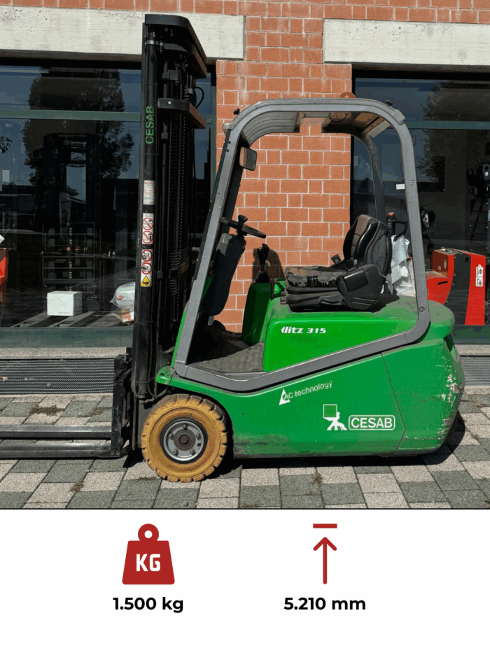 Muletto elettrico usato Vignola