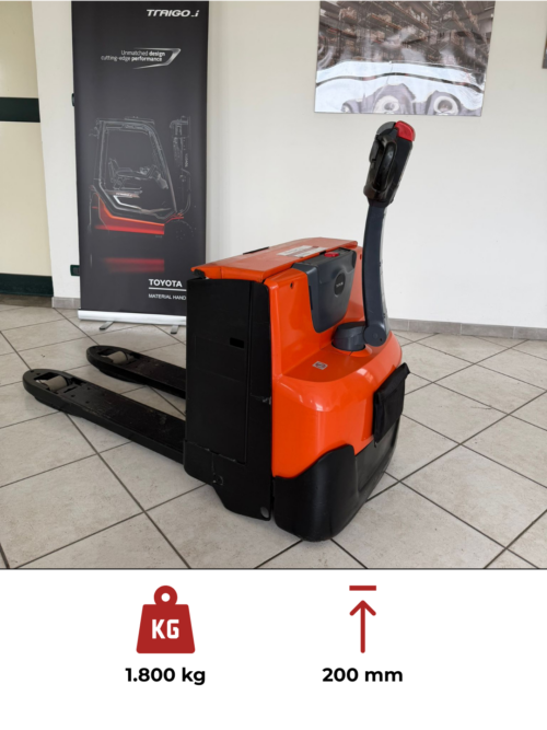 Transpallet elettrico usato ricondizionato Modena BT LWE 180