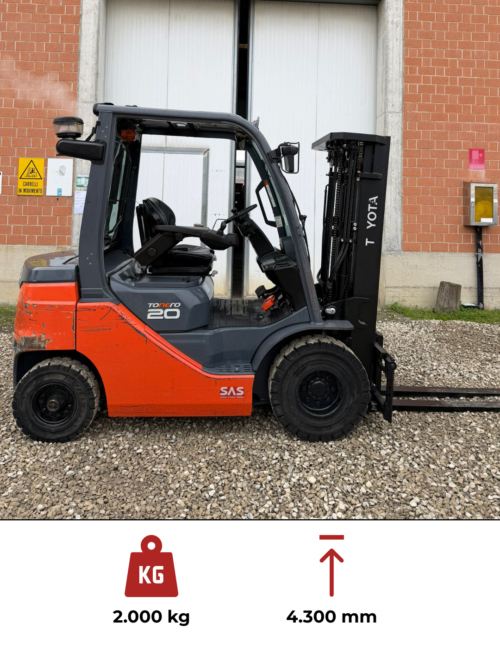 Muletto diesel usato Sassuolo