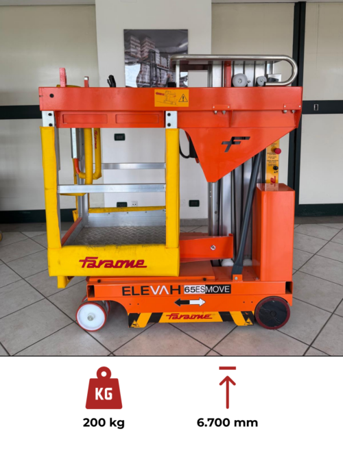Piattaforma aerea da interno Modena